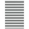 vidaXL Store z&egrave;bre gris fonc&eacute; largeur du tissu 105,9 cm polyester