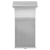 vidaXL Fontaine d'&eacute;tang Acier inoxydable 45 x 30 x 65 cm Argent&eacute;