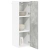 vidaXL Armoire suspendue Gris b&eacute;ton 30 x 31 x 100 cm Bois d'ing&eacute;nierie
