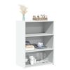 vidaXL Buffet blanc 70x41x93 cm bois d'ing&eacute;nierie