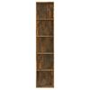 vidaXL Biblioth&egrave;que Ch&ecirc;ne fum&eacute; 40x30x189 cm Bois d'ing&eacute;nierie