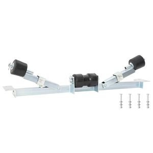 vidaXL Support inf&eacute;rieur de remorque de bateau 90,5 x 12 x 32 cm