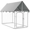 vidaXL Chenil ext&eacute;rieur avec toit 200x100x150 cm