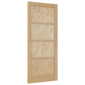 vidaXL Porte int&eacute;rieure Naturel 86 x 198,5 cm Contreplaqu&eacute;