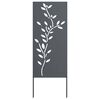 vidaXL &Eacute;cran de confidentialit&eacute; de jardin Anthracite 50 x 140 cm