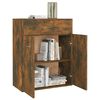 vidaXL Buffet Ch&ecirc;ne fum&eacute; 60x30x75 cm Bois d'ing&eacute;nierie