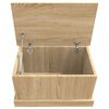 vidaXL Coffre de rangement Ch&ecirc;ne Sonoma 50x30x28 cm Bois d'ing&eacute;nierie