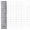 vidaXL Cl&ocirc;ture Euro 1,2 x 10 m Fer rev&ecirc;tu de PVC