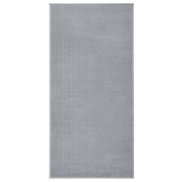 vidaXL Tapis BCF Gris 100x200 cm