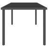vidaXL Mobilier de salle &agrave; manger d'ext&eacute;rieur 11 pcs Acier
