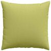 vidaXL Coussins de canap&eacute; 2 pcs Vert clair 80 x 80 cm tissu