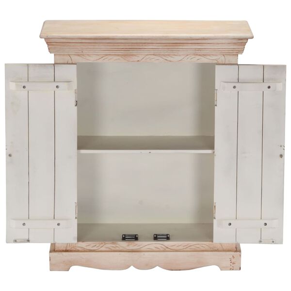 vidaXL Buffet 65x30x75 cm Bois de manguier massif
