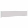 vidaXL Auvent lat&eacute;ral r&eacute;tractable de patio 117x614 cm Gris