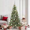 vidaXL Sapin de No&euml;l Artificiel &agrave; Branches Articul&eacute;es Vert 180 cm