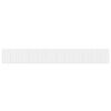 vidaXL Rideau en Dentelle Blanc 100 x 1200 cm Polyester