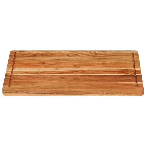 vidaXL Planche &agrave; d&eacute;couper 50x38x2,5 cm bois d'acacia massif