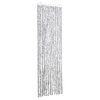 vidaXL Rideau anti-mouches gris clair et gris foncé 56x200 cm chenille