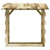 vidaXL Pergolas avec toits 4 pcs 100x90x100 cm Bois de pin impr&eacute;gn&eacute;