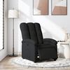 vidaXL Fauteuil inclinable &eacute;lectrique Noir Tissu