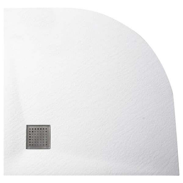 vidaXL Receveur de douche SMC Blanc 90x90 cm