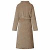 vidaXL Robe de bain sans capuche Camel m Flanelle