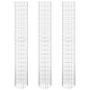 vidaXL Lit sur&eacute;lev&eacute; &agrave; gabion circulaire 3pcs Acier galvanis&eacute; &Oslash;30x200cm