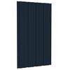 vidaXL Panneaux de toiture 12 pcs Acier galvanis&eacute; Anthracite 80x45 cm