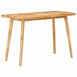 vidaXL Table &agrave; d&icirc;ner Naturel 100 x 55 x 75 cm Bois de mangue massif