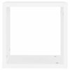 vidaXL Étagères cube murales 2 pcs Blanc 30x15x30 cm