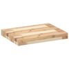 vidaXL &Eacute;tag&egrave;re flottante 40x30x4 cm bois d'acacia massif non trait&eacute;
