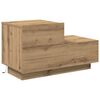 vidaXL Cabinet de chevet Ch&ecirc;ne artisanal 70 x 36 x 40,5 cm