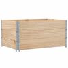 vidaXL Colliers de palette 3 pcs 120x80 cm bois de pin solide