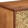 vidaXL Buffet avec porte Marron 90 x 33 x 75 cm Bois de mangue massif