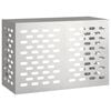 vidaXL Housse de climatiseur Argent 90 x 40 x 60 cm Acier inoxydable