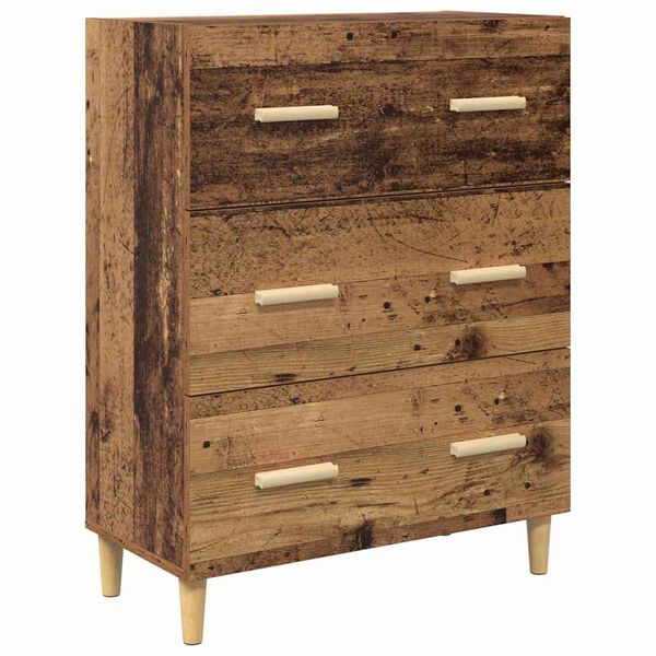 vidaXL Buffet Bois ancien 69,5 x 34 x 90 cm Bois d'ing&eacute;nierie