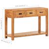 vidaXL Table console 110x40x76cm Bois d'acacia massif et finition miel