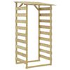 vidaXL Pergola avec toit 100x90x200 cm Bois de pin impr&eacute;gn&eacute;