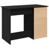 vidaXL Bureau noir 102x50x75 cm bois d'ing&eacute;nierie