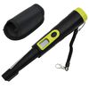 vidaXL D&eacute;tecteur de m&eacute;taux pinpointer avec &eacute;cran LCD noir et jaune
