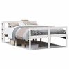 vidaXL Lit pour personne &acirc;g&eacute;e avec t&ecirc;te de lit sans matelas 150x200 cm