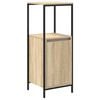 vidaXL Meuble de salle de bain avec &eacute;tag&egrave;res ch&ecirc;ne sonoma 36x35x95 cm