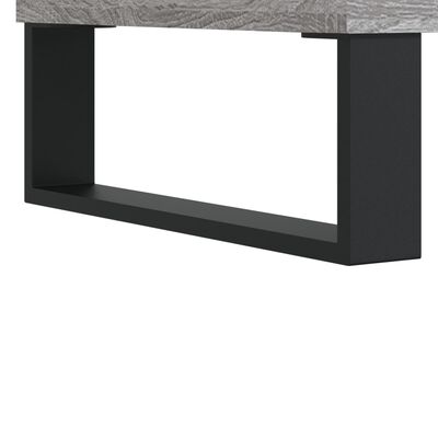 vidaXL Table de chevet sonoma gris 40x35x50 cm bois d’ingénierie