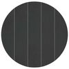 vidaXL Tapis de piscine &Oslash; 610 cm (1 mm) Rond Tissu non tiss&eacute; Noir