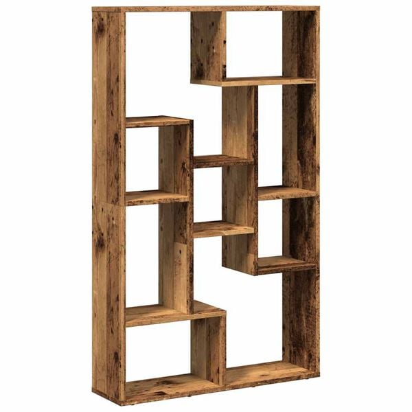 vidaXL Biblioth&egrave;que vieux bois 72x20x120,5 cm bois d'ing&eacute;nierie