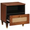 vidaXL Cabinet de chevet Marron 40 x 33 x 46 cm Bois d'acacia massif