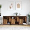 vidaXL Buffets 3 pcs Bois ancien 180 x 35 x 70 cm Bois d'ing&eacute;nierie
