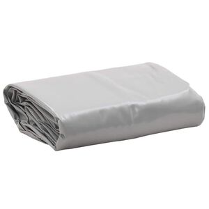 vidaXL B&acirc;che gris 1x2,5 m 650 g/m&sup2;