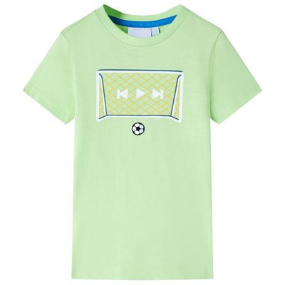 T-shirt pour enfants vert citron 92