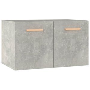 vidaXL Armoire murale Gris b&eacute;ton 60x36,5x35 cm Bois d'ing&eacute;nierie