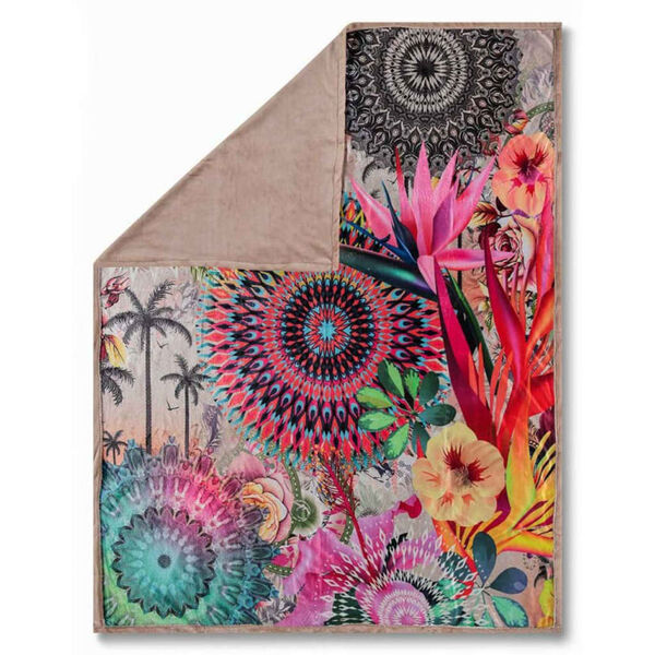 HIP Plaid MAELLI 130x160 cm Velours polyester